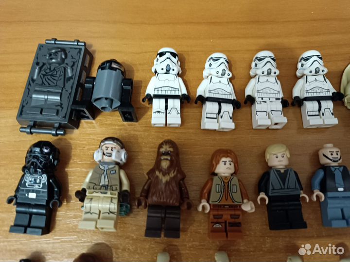 Lego минифигурки оригинал звёздные войны