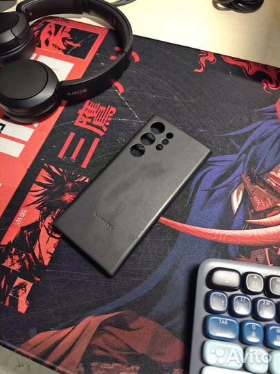 Чехол Leather Case для Samsung Galaxy S23 Ultra