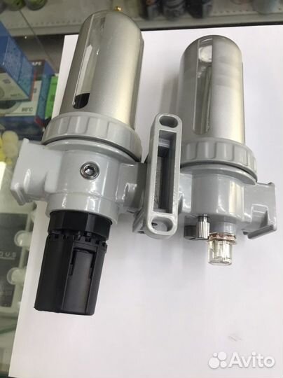 KiWiX Фильтр с манометром+лубрикатор аfrl-80