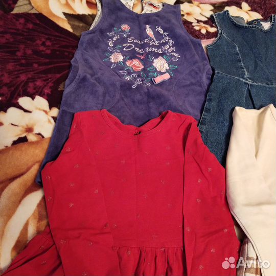 Вещи пакетом для девочки 104