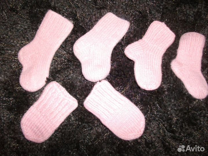 Носочки детские разные