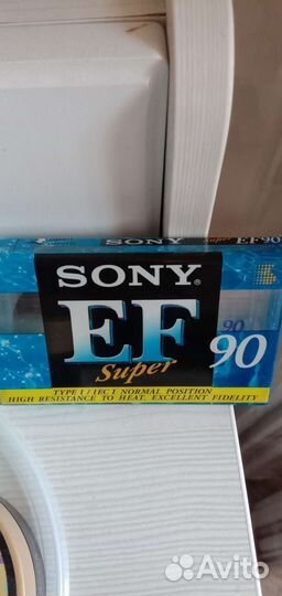 Кассета Sony новая оригиналк магнитофону
