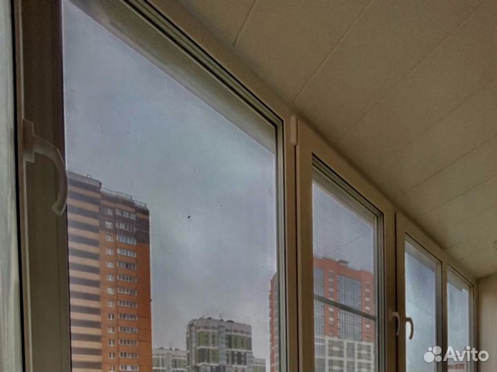 Теплое остекление балкона h-4895