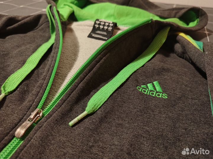 Винтажная зипка adidas