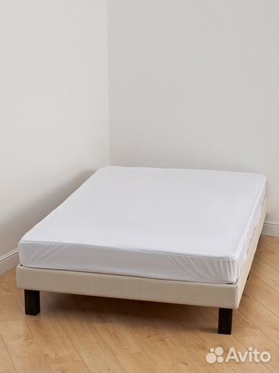 Новый наматрасник непромокаемый 160*200,борт 30 см
