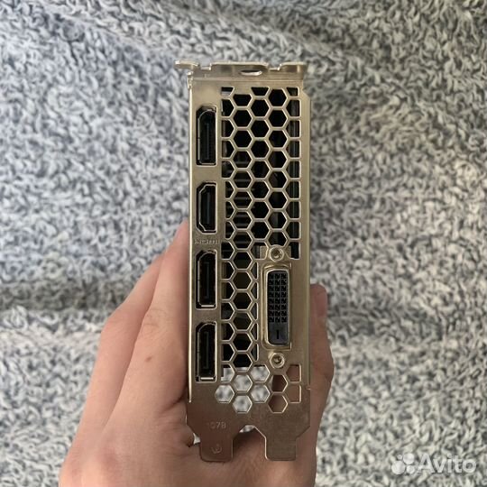 Видеокарта palit gtx 1060 6gb на запчасти