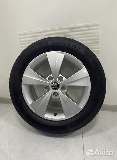 Новые Skoda Octavia A7, Michelin 205/55 R16