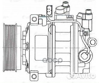 Компрессор кондиц. для а/м VW Touareg (02) /Aud