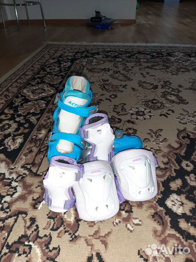 Детские ролики и защита