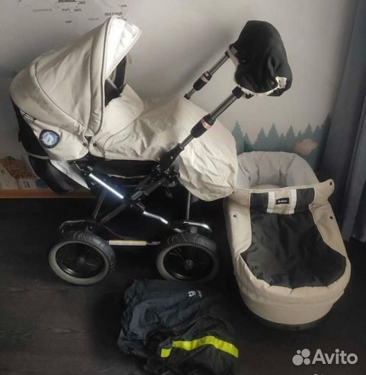 Коляска emmaljunga edge duo combi 2 в 1 polar