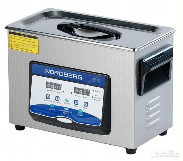 Ультразвуковая мойка с подогревом, 4,5 л