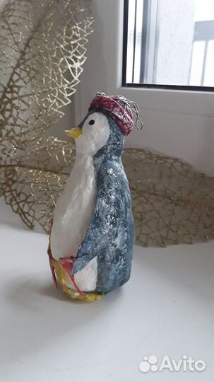 Ватная игрушка Пингвин