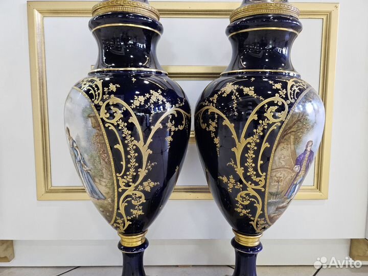 Sevres Вазы парные Севр Франция