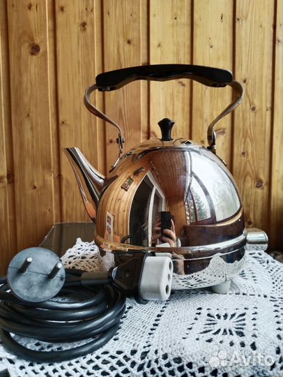 Чайник СССР винтаж Красный Выборжец