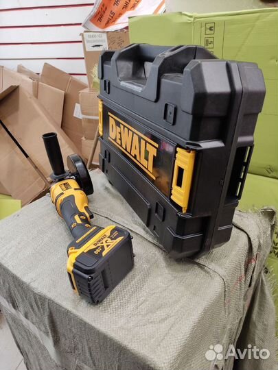 Набор DeWalt 2в1: Гайковерт 330 Нм + Болгарка 125 мм, 21V, 2 АКБ