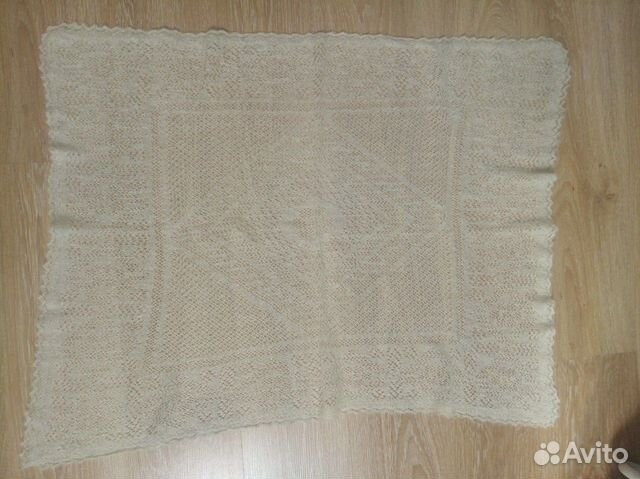 Платок-паутинка пуховый новый