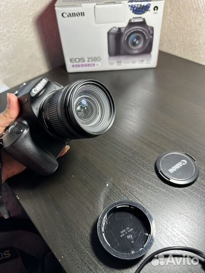 Зеркальный фотоаппарат canon eos 250d