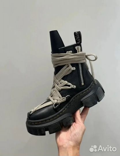 Ботинки Rick Owens x Dr Martens Megalace Boots