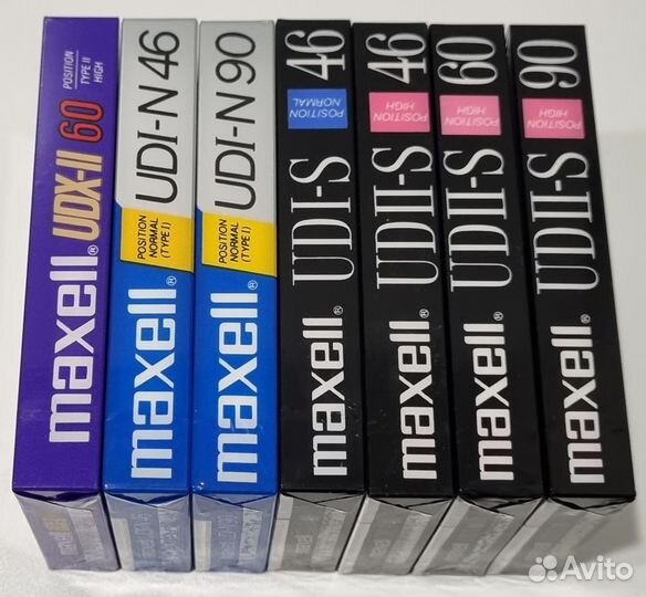Аудио кассеты Maxell UDX-II UDI-S udii-S UDI-N