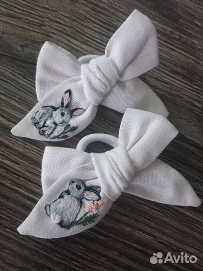 Аксессуары из льна с вышивкой ручной работы