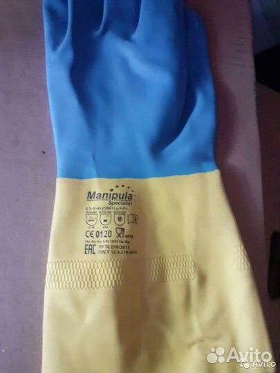 Перчатки резиновые технические