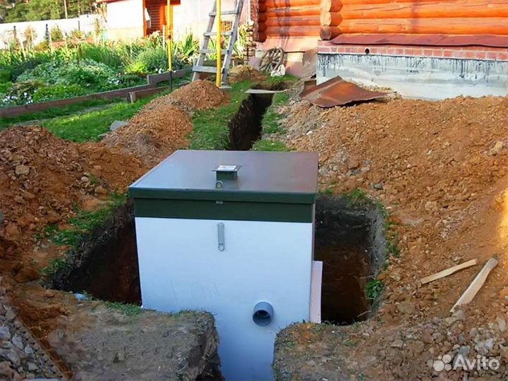 Септик био Урал 5 с переливом
