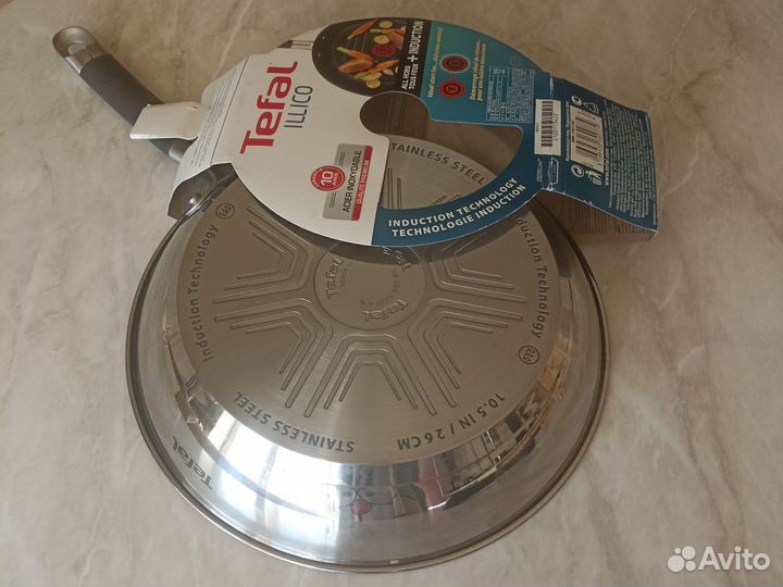 Сковорода гриль tefal 26см