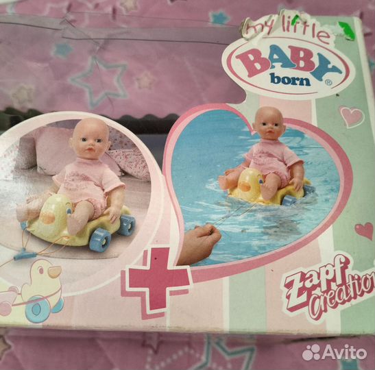Аксессуары для беби борна каталка уточка