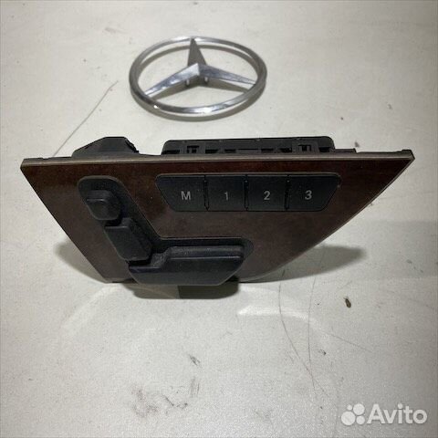 Блок управления сиденьем левый Мерседес w204