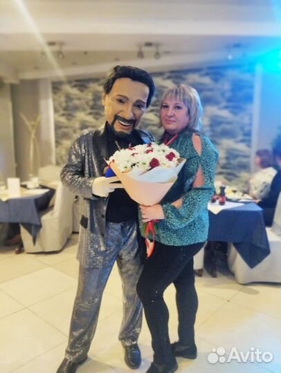 Поздравление Белый Мишка Чебу Ростовые куклы