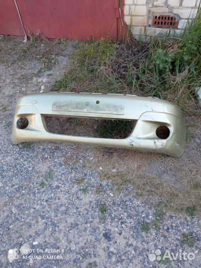 Бампер передний дэу матиз