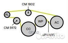 Ролик навесного оборудования audi/ audi (FAW)