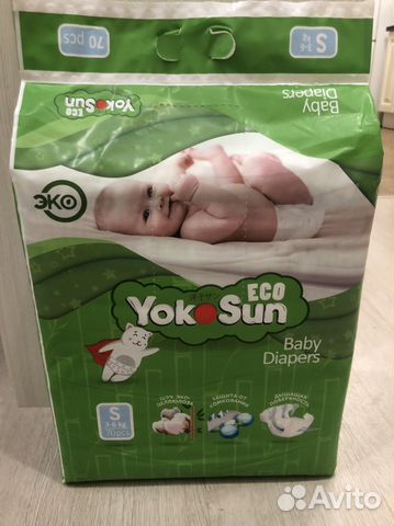 Подгузники yokosun s