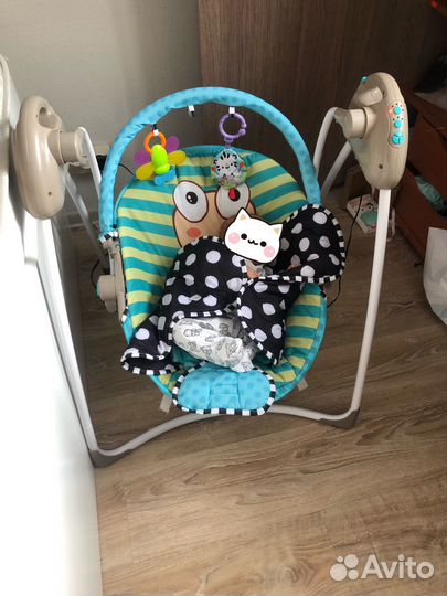 Детские электронные качели