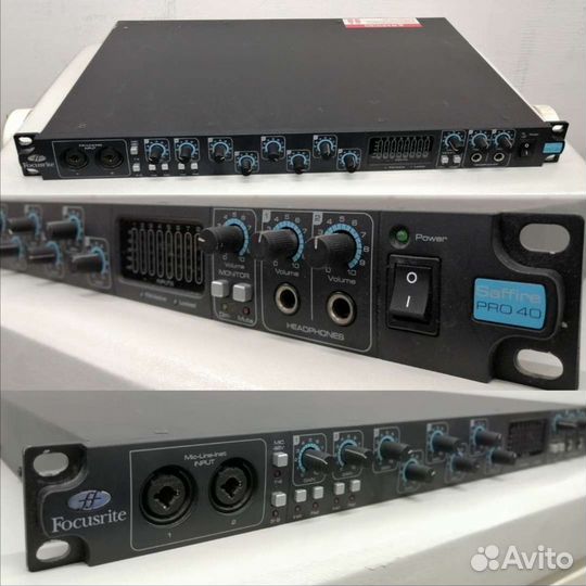 Звуковая карта focusrite saffire pro 40