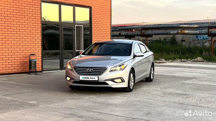 Hyundai Sonata 2.0 AT, 2017, 200 000 км