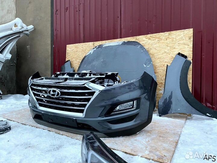 Ноускат передняя часть Hyundai Tucson 3 TL рест