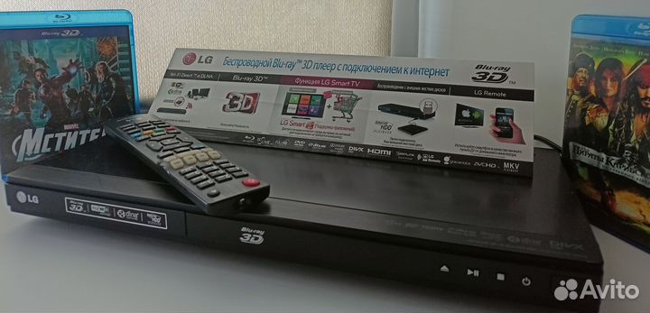 3D blu ray плеер lg bd 670