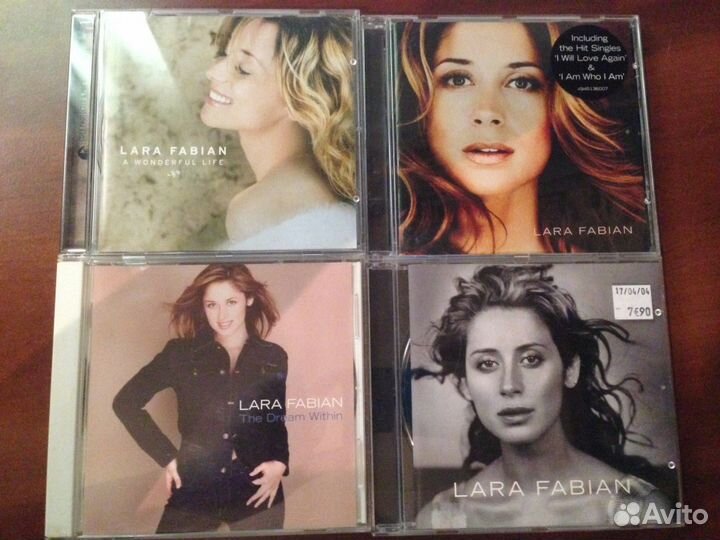 Диски и кассеты Лары Фабиан
