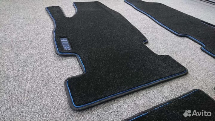 Автоковрики для LADA (ваз) Niva (Нива), чёрные