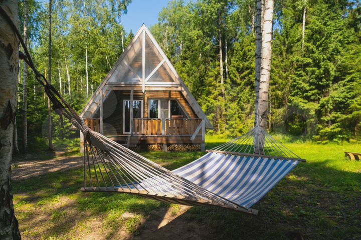 Дом 46 м² на участке 1,5 га