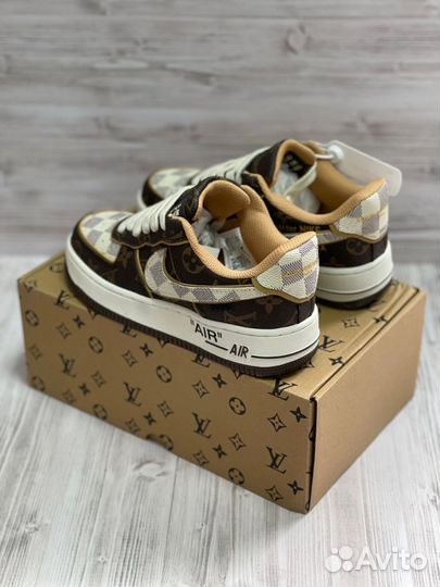 Кроссовки Nike Air Force 1 x Louis Vuitton