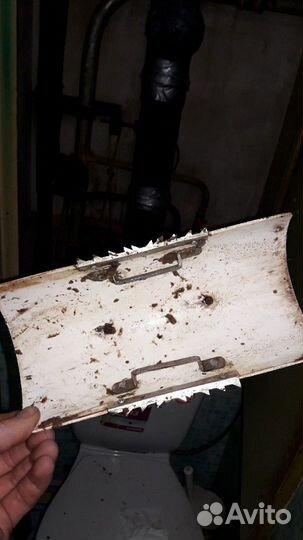 Снять заглушку с канализации