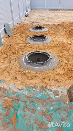 Колодцы, септики, скважины, траншеи