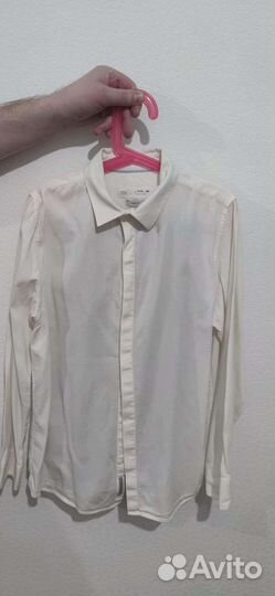 Рубашка для мальчика белая Zara 152