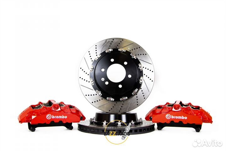 Тормозная тюнинг система Brembo GT8 VW Phaeton