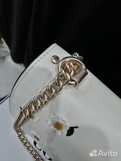 Сумка coach с ромашкой