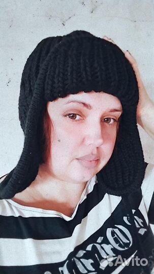 Шапка ушанка женская