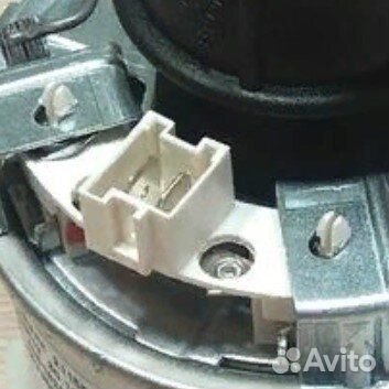 Нагреватель (тэн) проточный в сборе с улиткой для