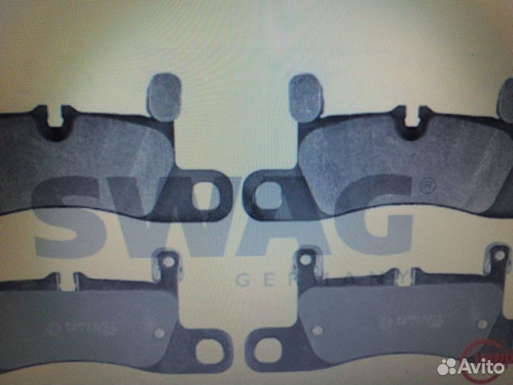 Колодки тормозные туарег нф NF Порше каенн